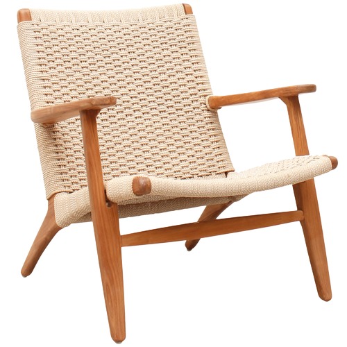 Carrington Furniture Ellesha Timber Nylon Armchair Temple Webster